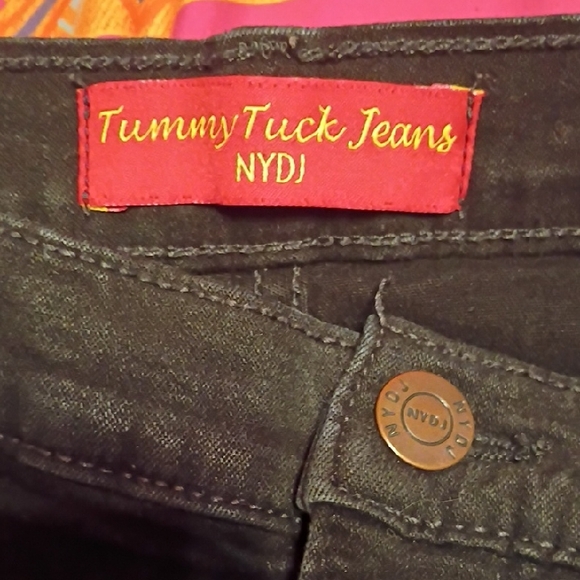 NYDJ Tummy Tuck Jeans in Black - Picture 1 of 11